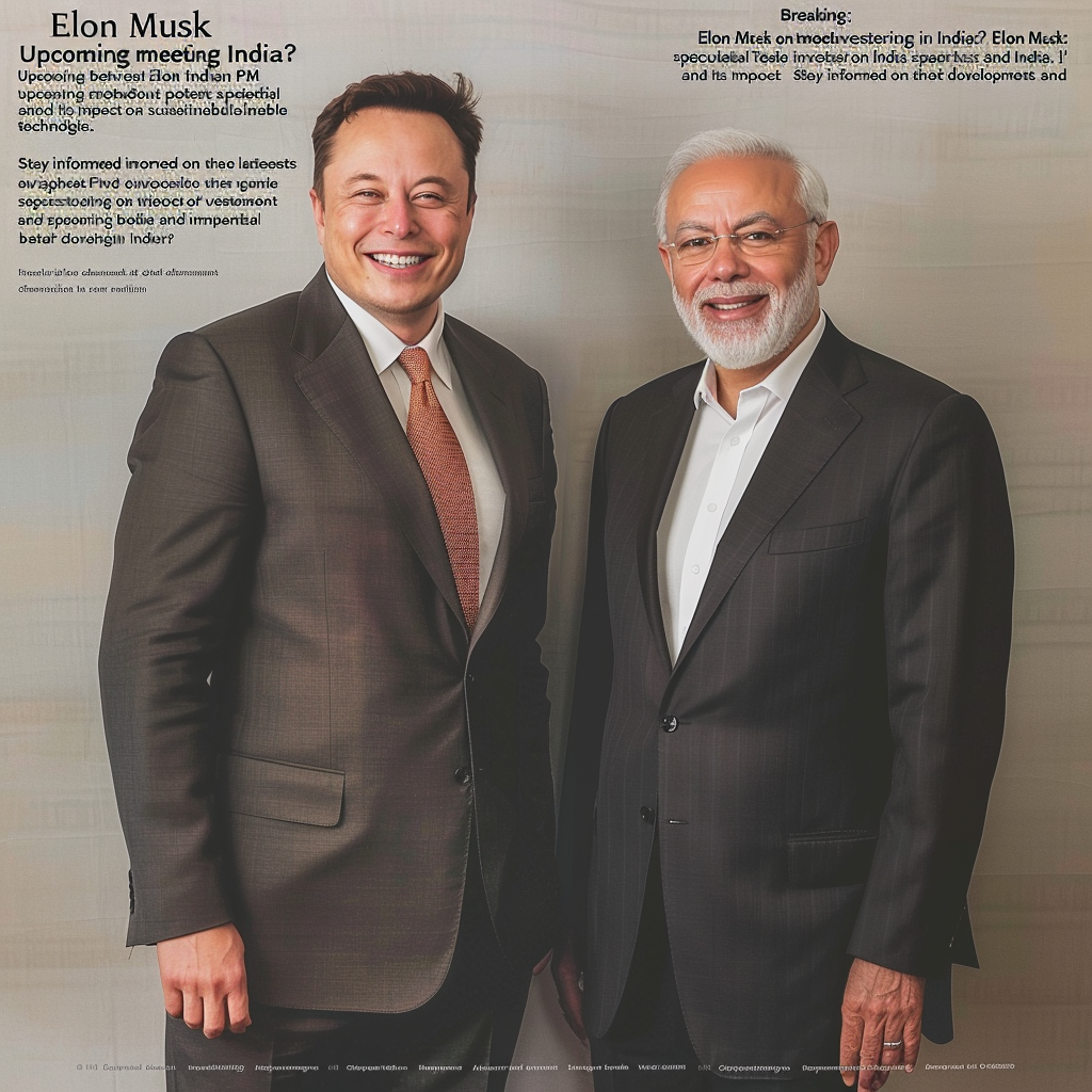 "Breaking: Elon Musk ontmoet Modi - investering in India?"