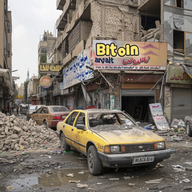 "Bitcoin crasht na aanval Iran: is dit het einde?"
