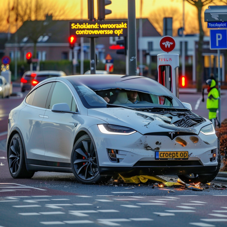 "Schokkend: Tesla Autopilot veroorzaakt crash en roept controverse op!"