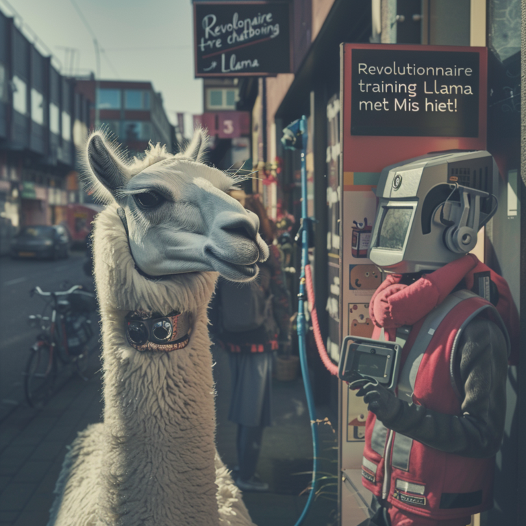"Revolutionaire chatbot training met Llama 3 - Mis het niet!"