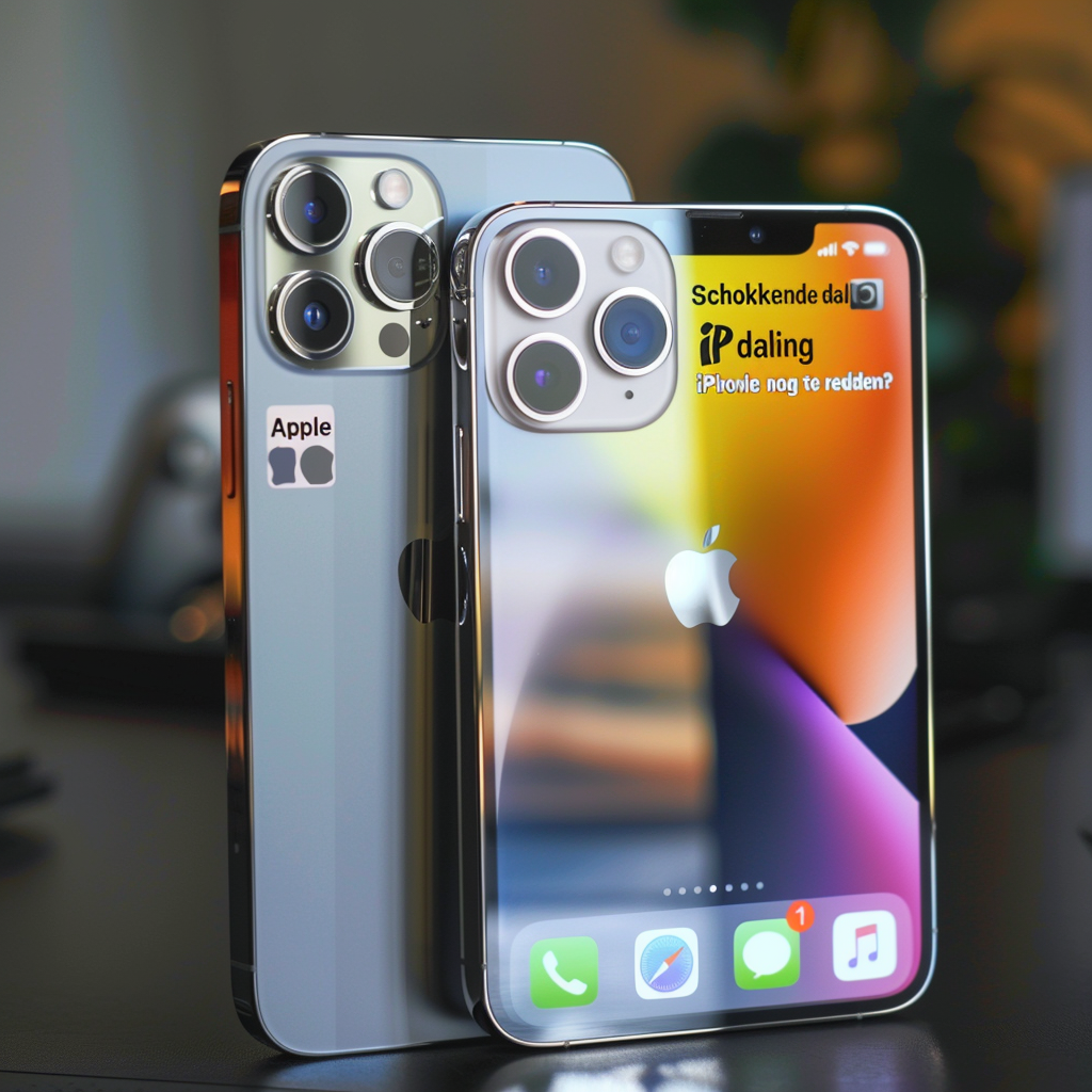 "Schokkende daling iPhone verkoop: is Apple nog te redden?"
