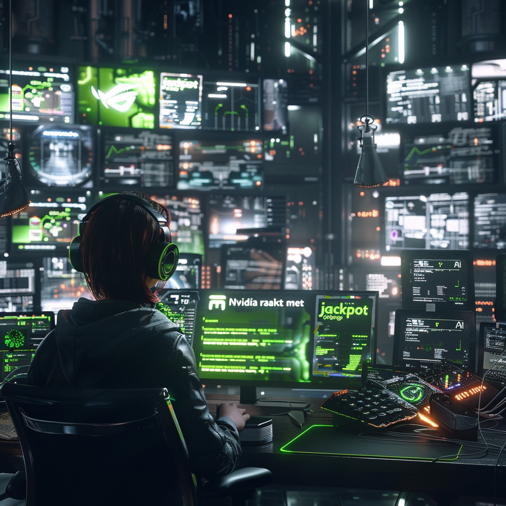 "EPISCHE groei: Nvidia raakt jackpot met AI splurges"