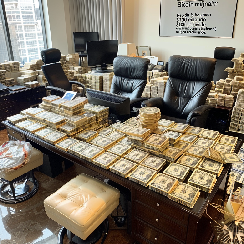 "Bitcoin miljonair: dit is hoe hij $100 miljoen verdiende"
