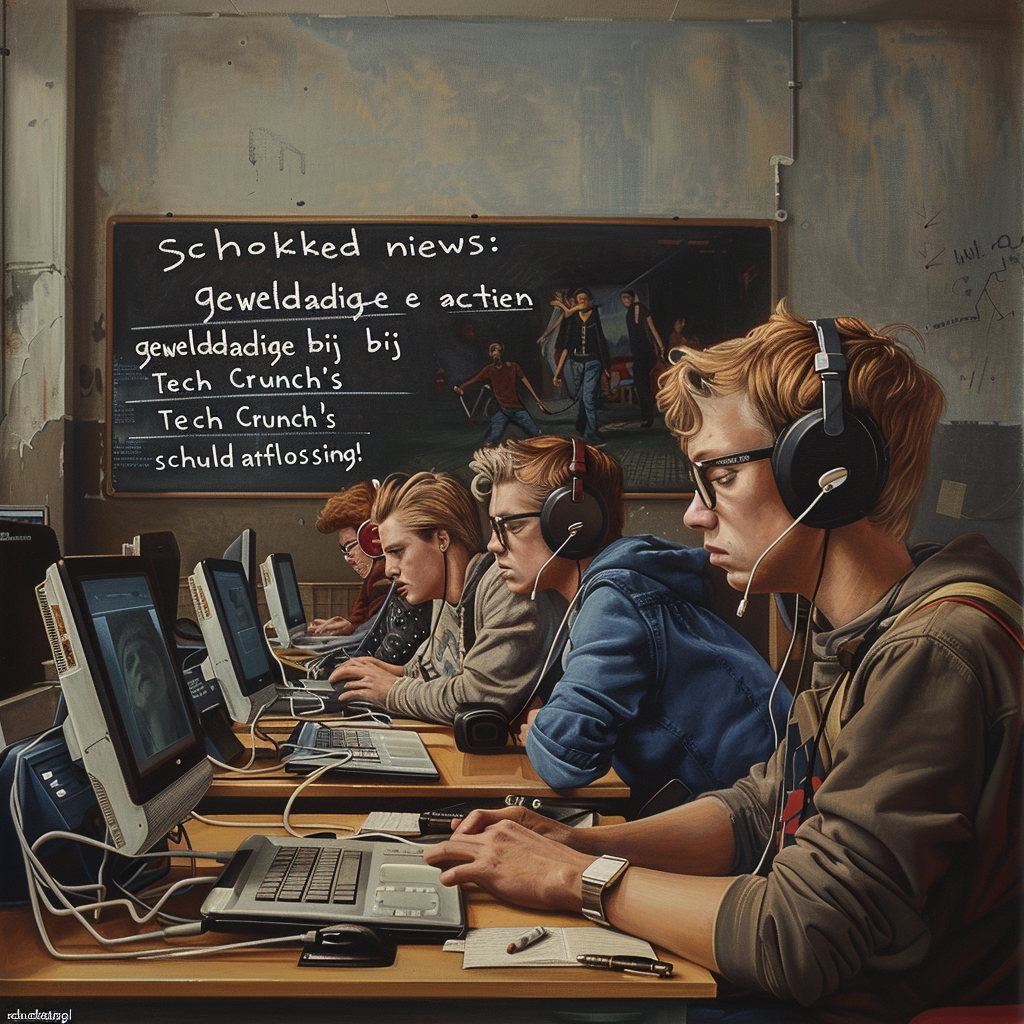 . "Schokkend nieuws: gewelddadige acties bij Tech Crunch's schuldaflossing!"