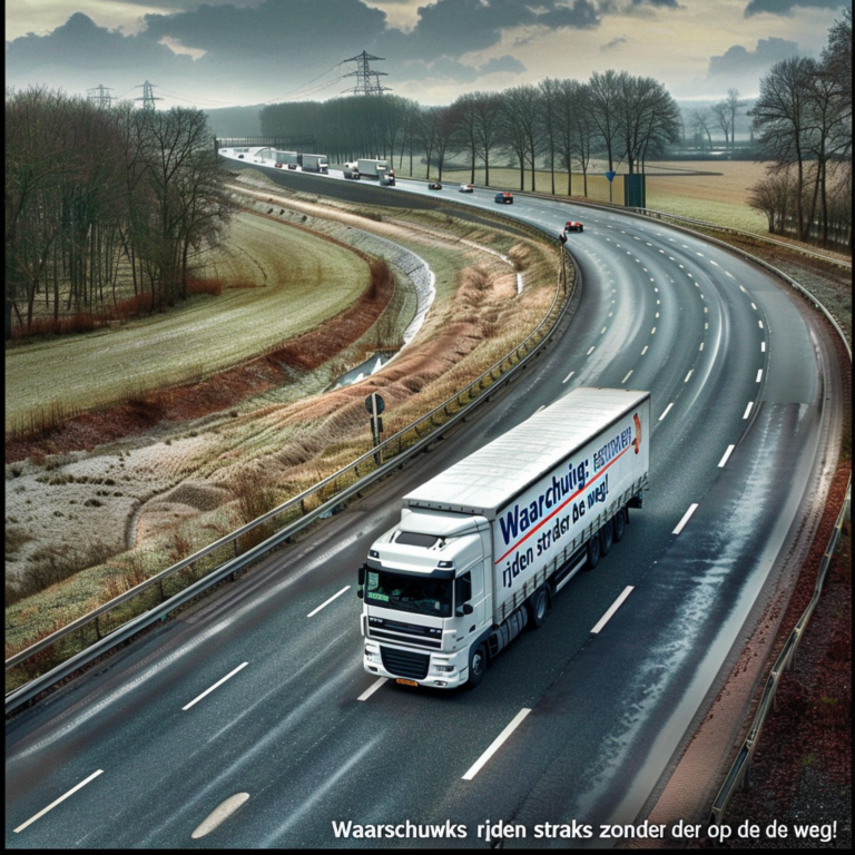 "Waarschuwing: trucks rijden straks zonder bestuurder op de weg!"