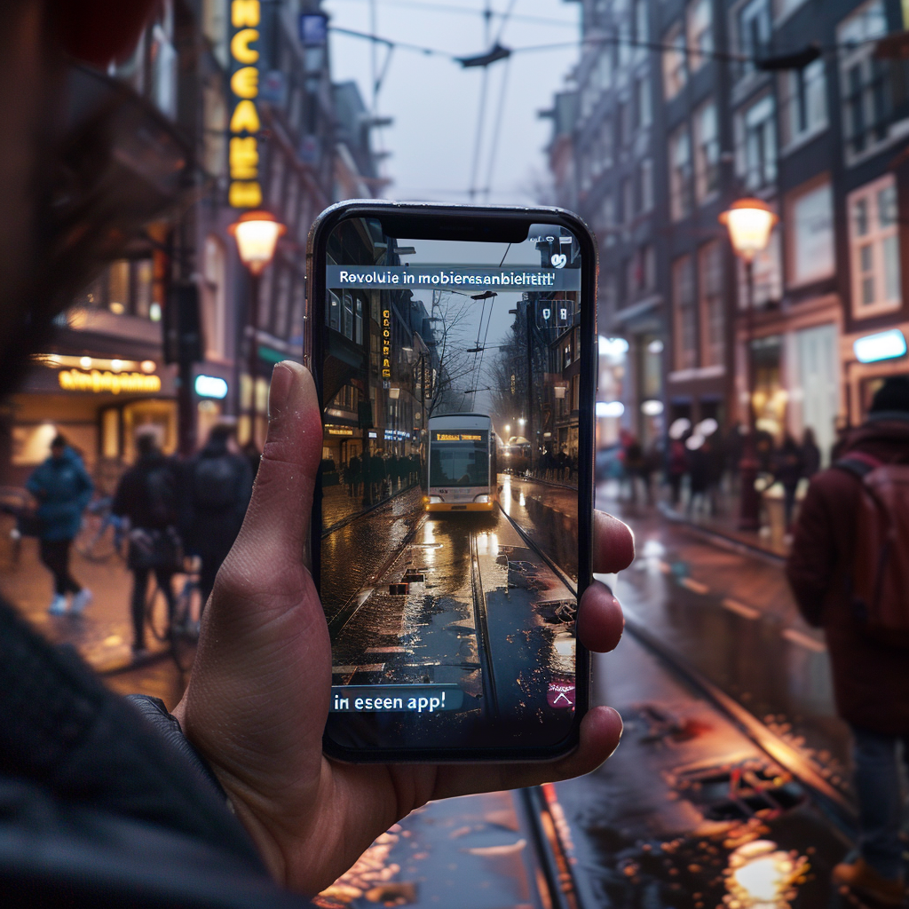 "Revolutie in mobiliteit! Alle vervoersaanbieders nu in één app!"