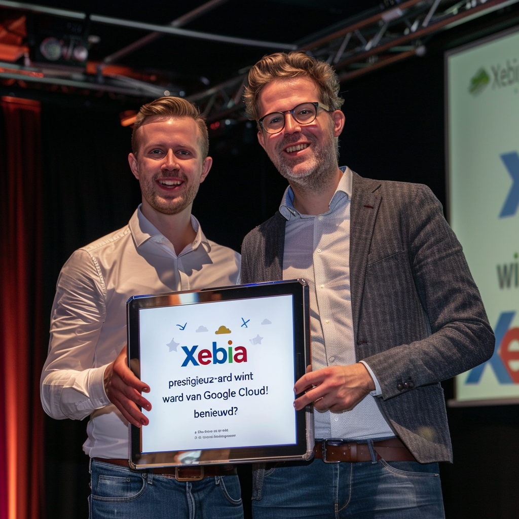 "Xebia wint prestigieuze award van Google Cloud! Benieuwd hoe?"