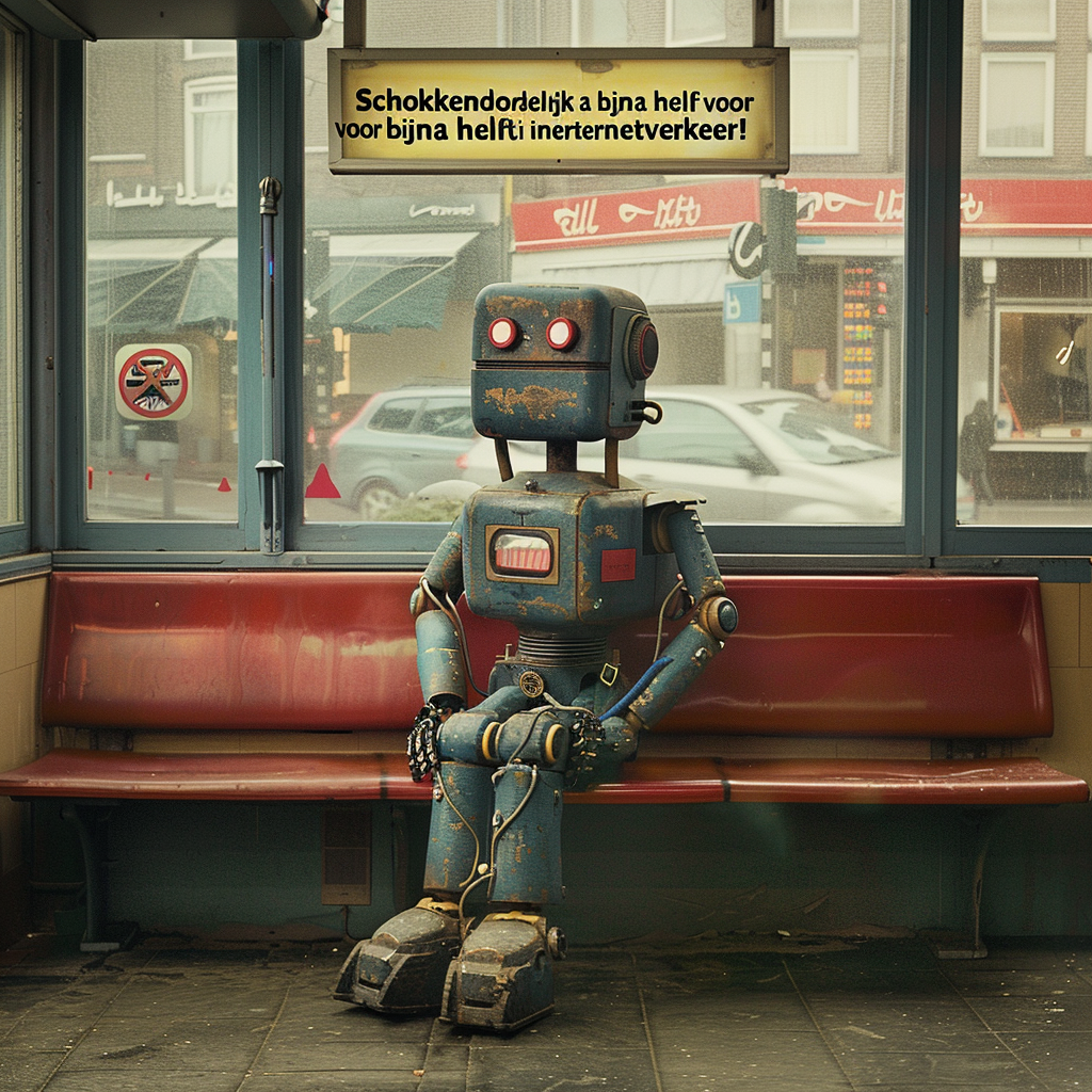 "Schokkend nieuws: bots verantwoordelijk voor bijna helft internetverkeer!"