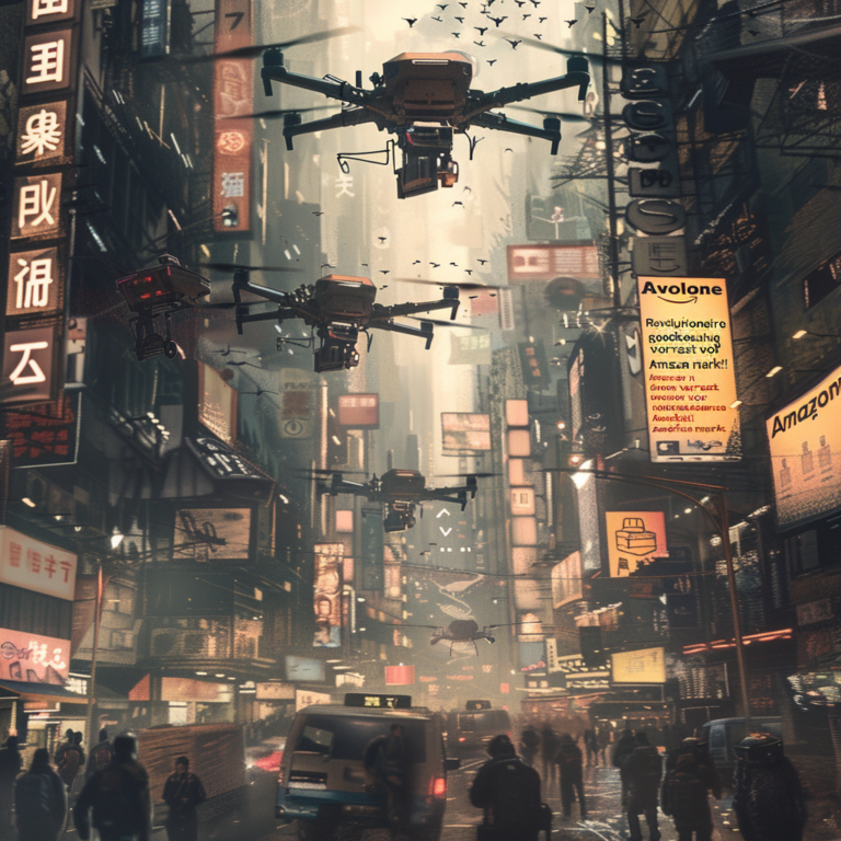 "Revolutionaire goedkeuring voor Amazon drones verrast Amerikaanse markt!"