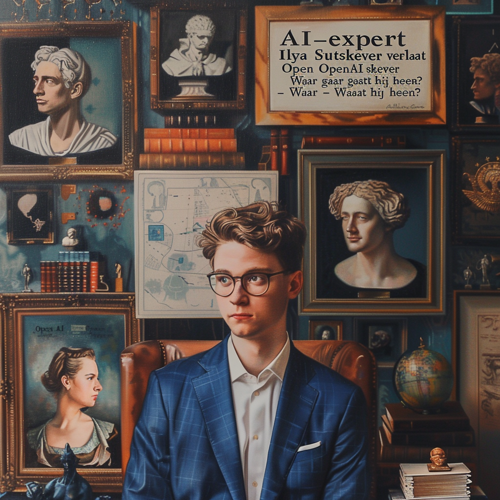 "Top AI-expert Ilya Sutskever verlaat OpenAI - Waar gaat hij heen?"