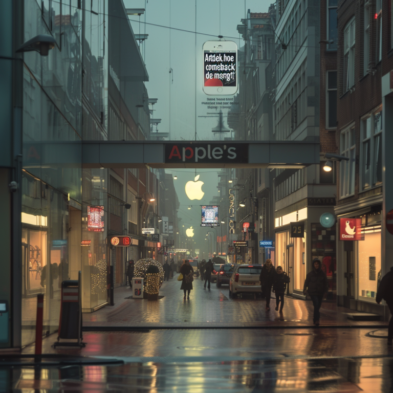 "Ontdek hoe Apple's comeback de markt naar nieuwe hoogtes brengt!"
