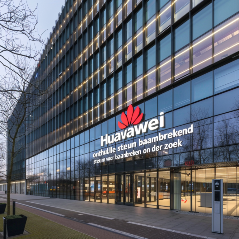"Huawei onthult geheime steun voor baanbrekend onderzoek inVS"