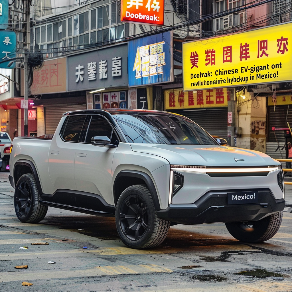 . "Doorbraak: Chinese EV-gigant onthult revolutionaire hybride pickup in Mexico!"