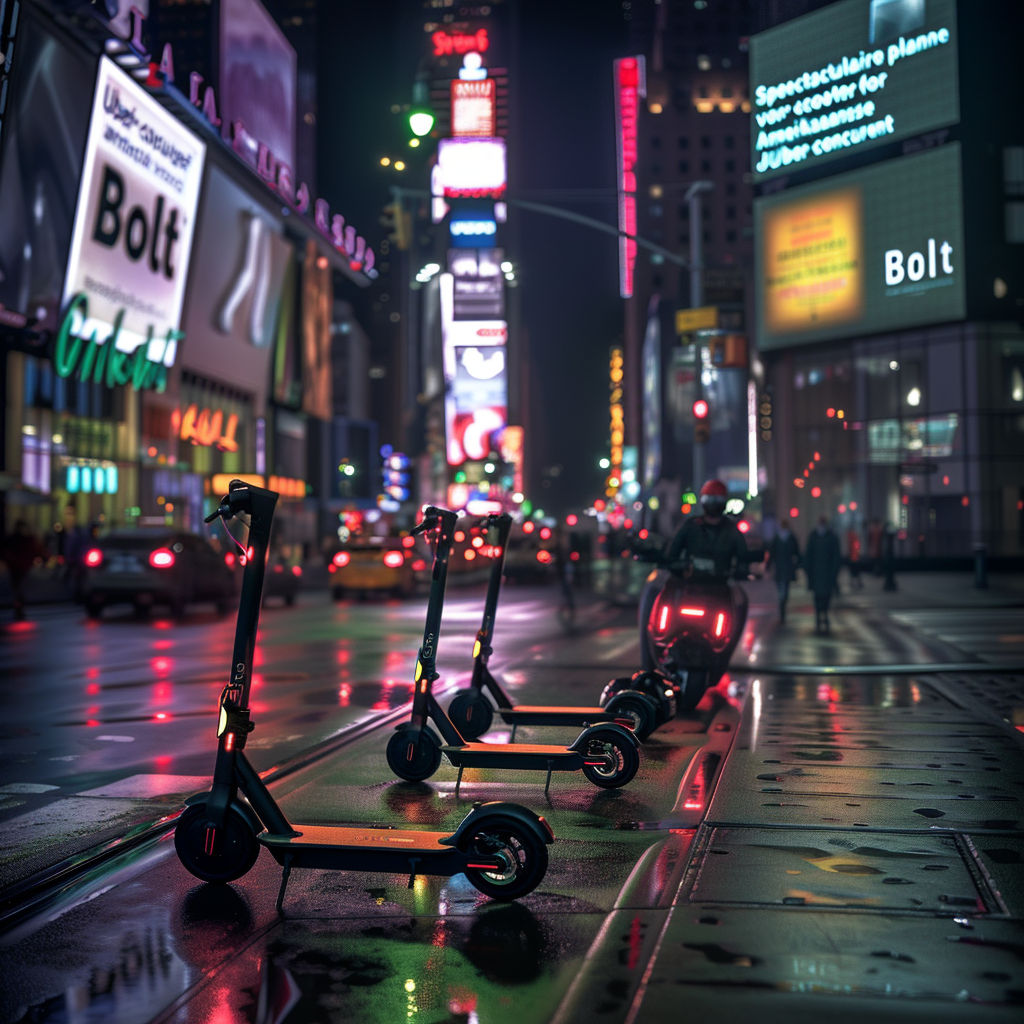 "Spectaculaire plannen voor Amerikaanse scooter lancering door Uber-concurrent Bolt!"