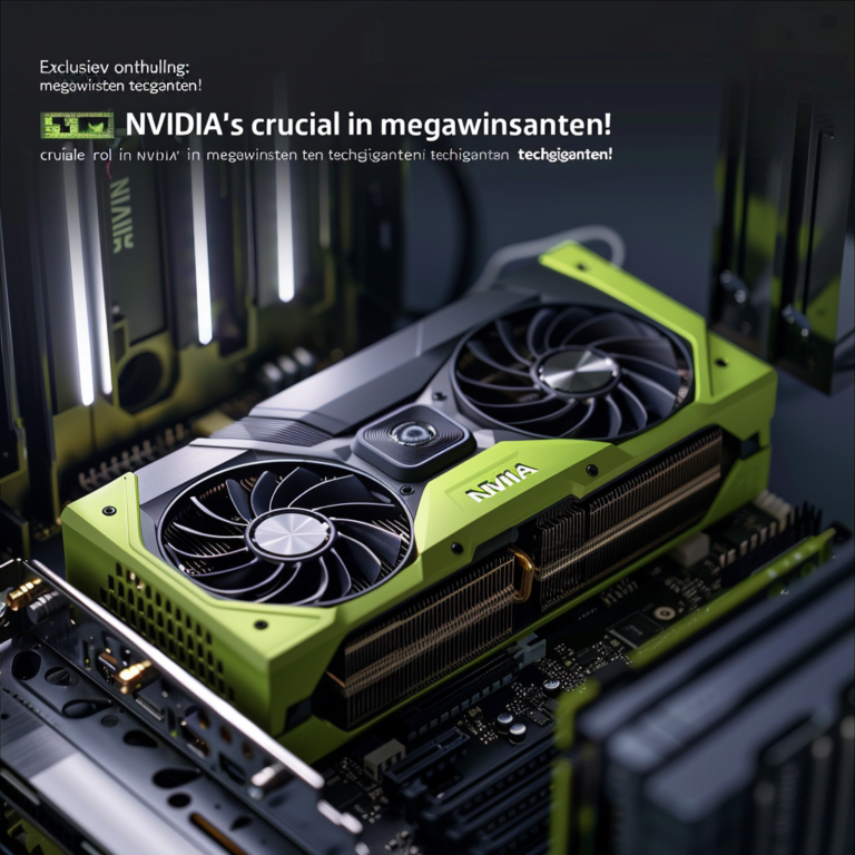 . "Exclusieve onthulling: NVIDIA's cruciale rol in megawinsten techgiganten!"