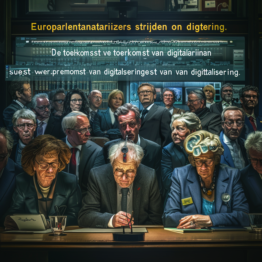 "Europarlementariërs strijden om de toekomst van digitalisering"