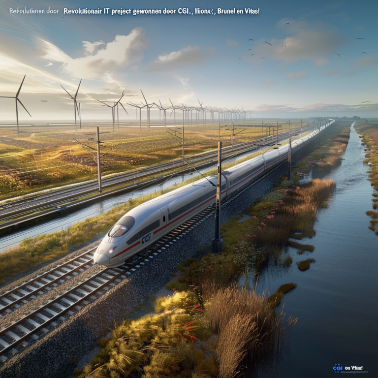 "Revolutionair IT project gewonnen door CGI, ilionx, Brunel en Vitas!"