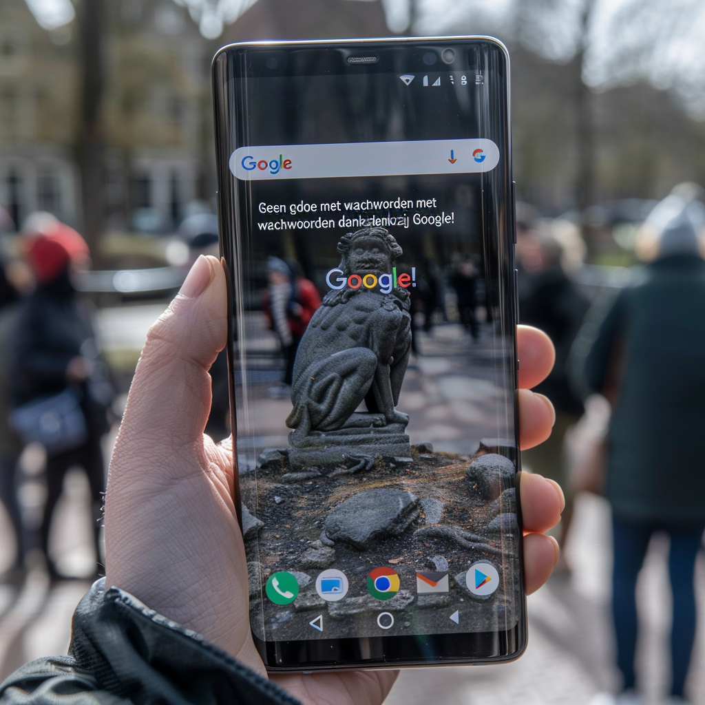 "Geen gedoe meer met wachtwoorden delen dankzij Google!"