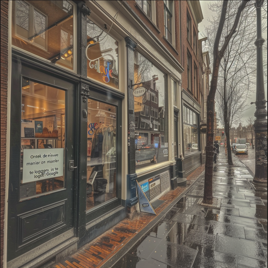 "Ontdek dé nieuwe manier om in te loggen bij Google!"