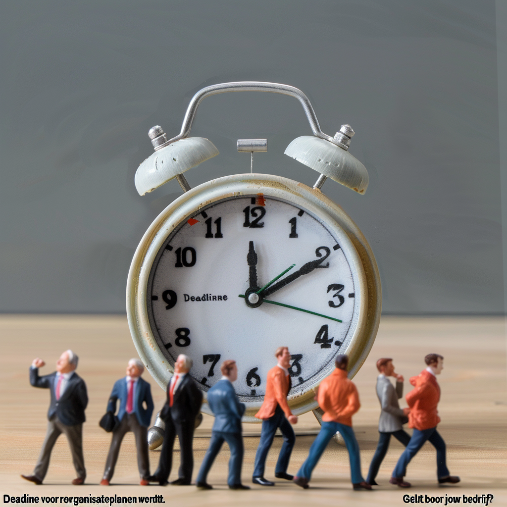 "Deadline voor grote reorganisatieplannen wordt opnieuw verlengd. Geldt dit ook voor jouw bedrijf?"