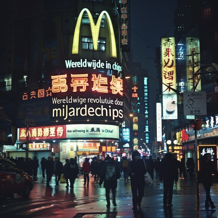 "Wereldwijde revolutie in chips door miljardeninvestering in China!"