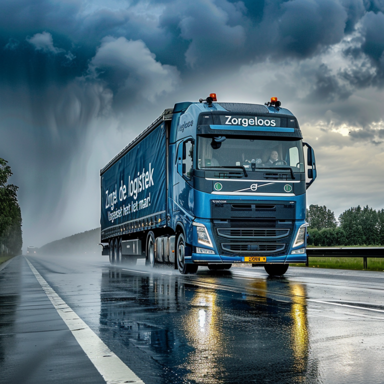 "Zorgeloos de logistiek in? Vergeet het maar!"