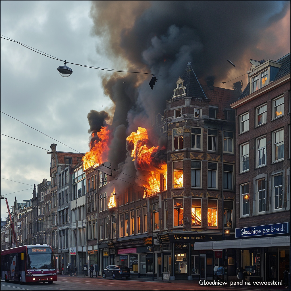 "Gloednieuw pand Voortman na verwoestende brand: Bekijk de beelden!"