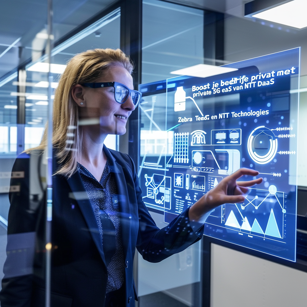 "Boost je bedrijf met private 5G en DaaS van NTT DATA en Zebra Technologies"