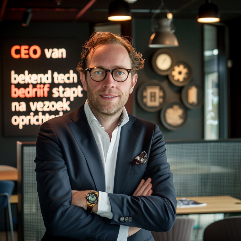 "CEO van bekend tech bedrijf stapt op na verzoek oprichter!"