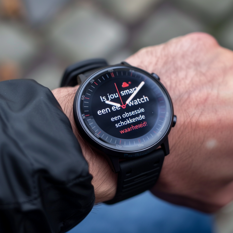 "Is jouw smartwatch een obsessie? Ontdek de schokkende waarheid!"
