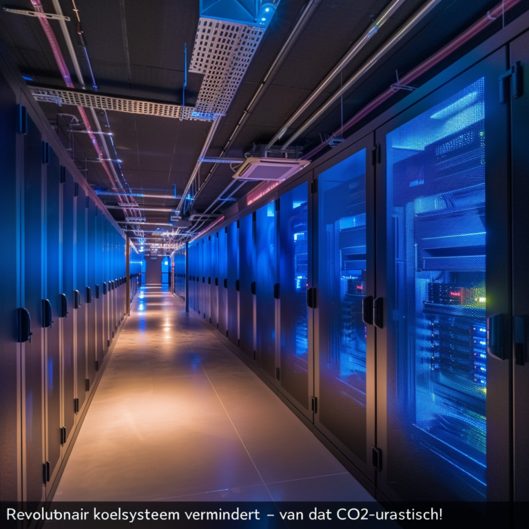 "Revolutionair koelsysteem vermindert CO2-uitstoot van datacenters drastisch!"