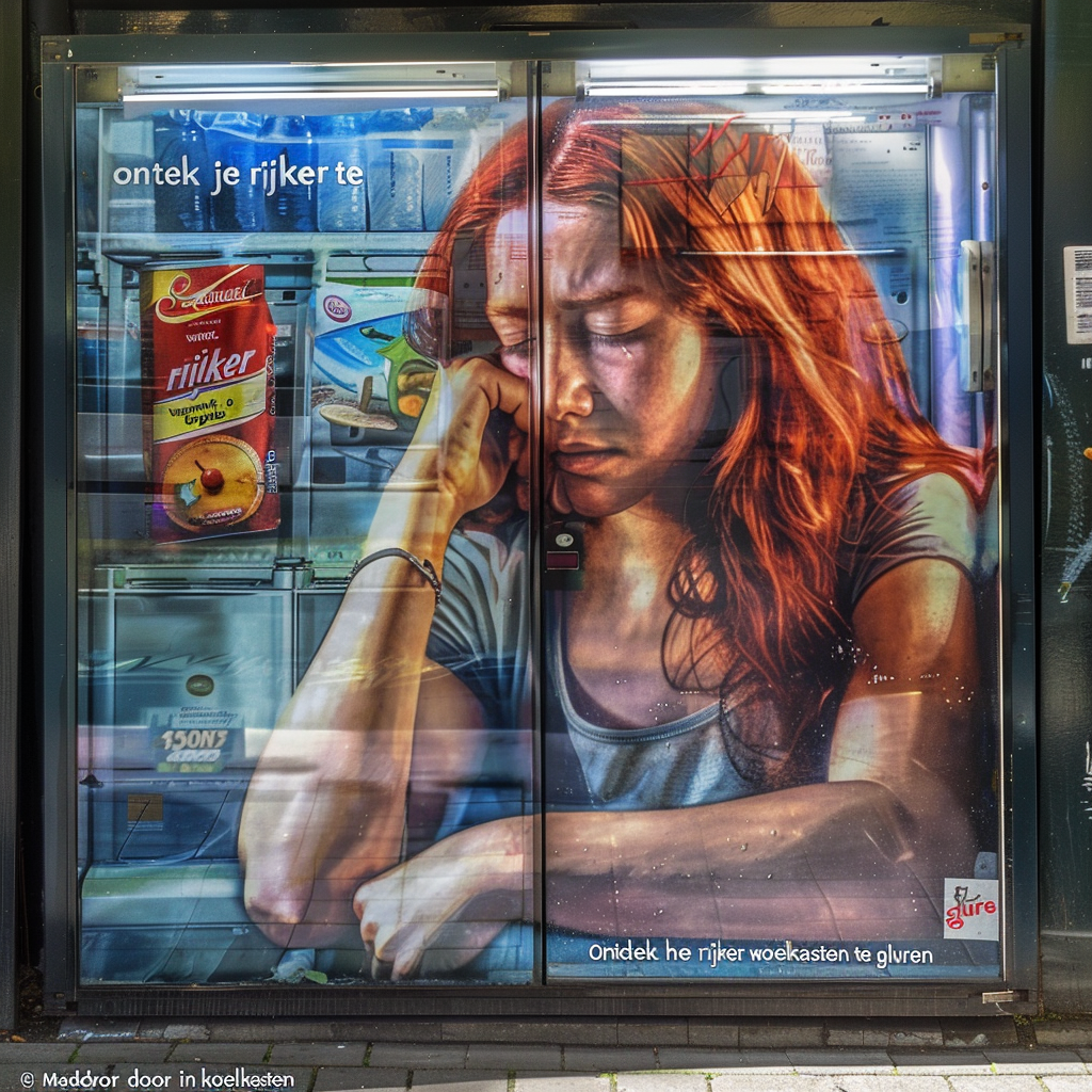 "Ontdek hoe je rijker wordt door in koelkasten te gluren"