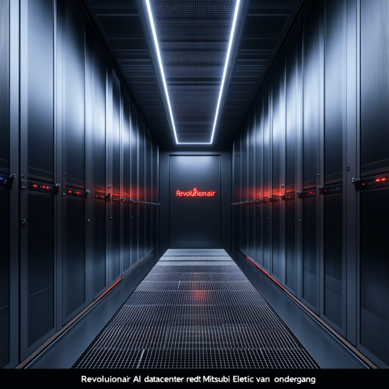 "Revolutionair AI datacenter redt Mitsubishi Electric van ondergang"