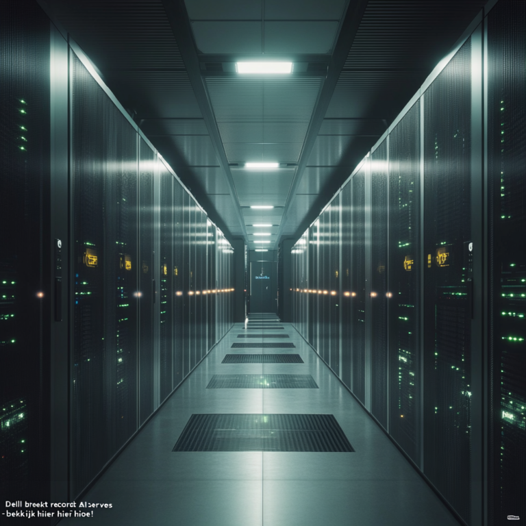 "Dell breekt records met AI-servers - bekijk hier hoe!"