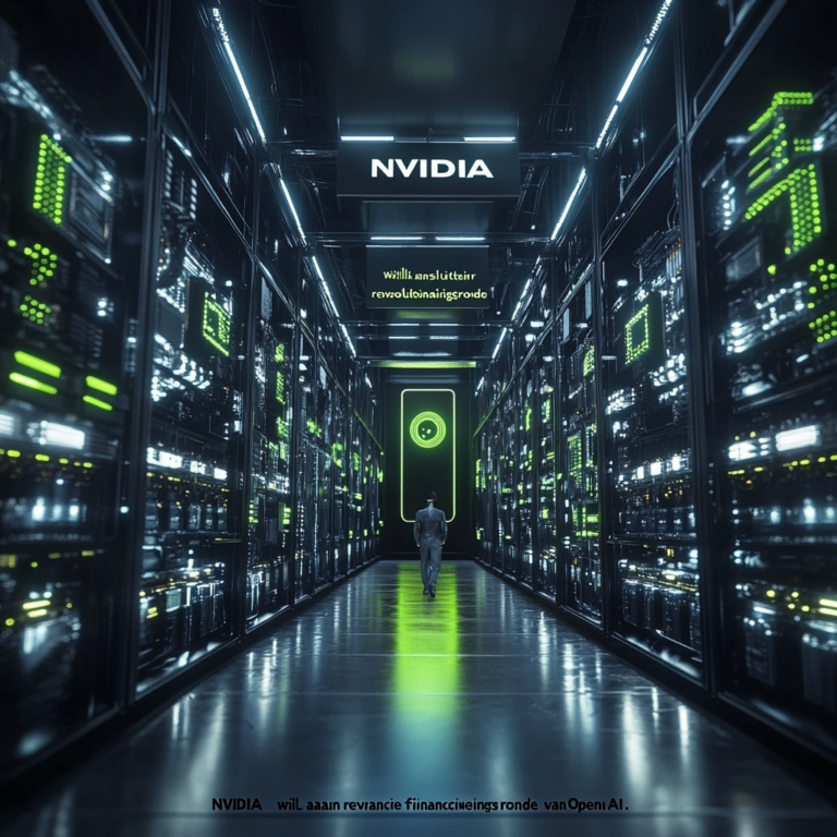"NVIDIA wil aansluiten bij revolutionaire financieringsronde van OpenAI."