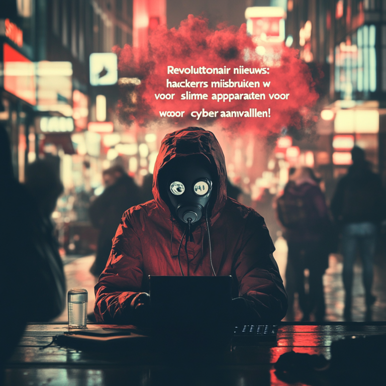 "Revolutionair nieuws: hackers misbruiken slimme apparaten voor cyberaanvallen!"