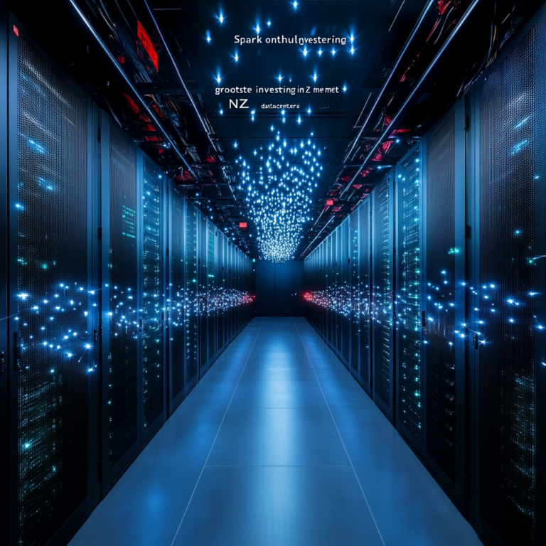 "Spark onthult grootste investering in NZ met datacenters"