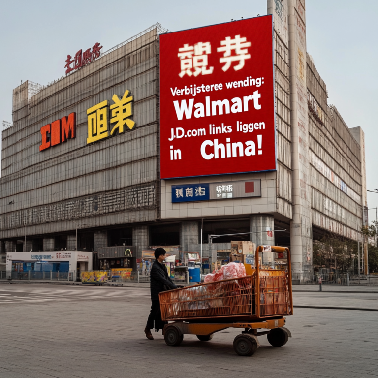 "Verbijsterende wending: Walmart laat JD.com links liggen in China!"