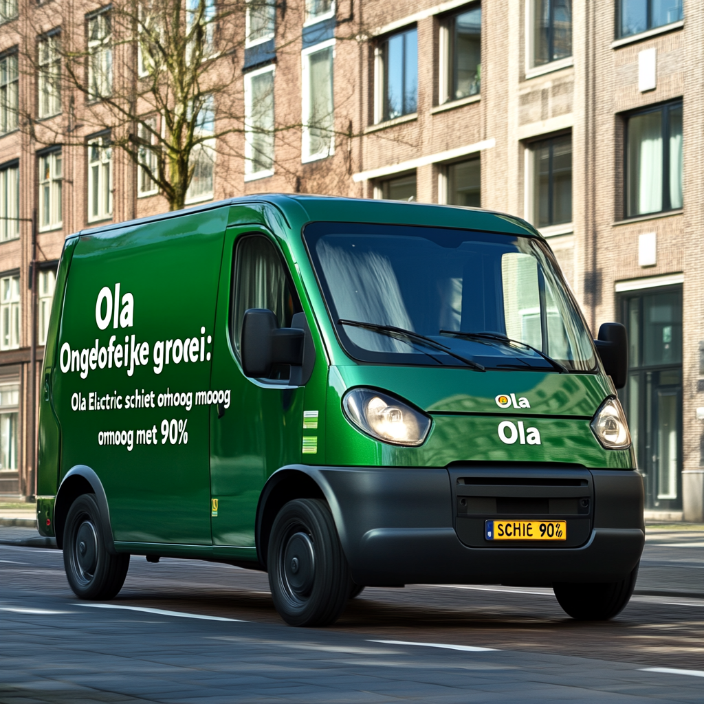 "Ongelofelijke groei: Ola Electric schiet omhoog met 90%"