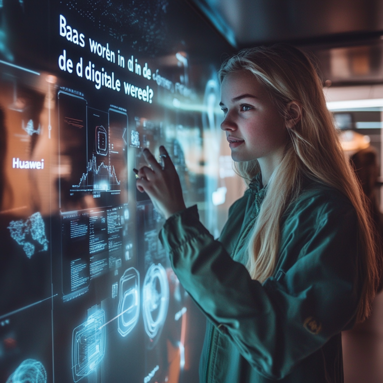 . "Baas worden in de digitale wereld? Meld je aan bij Huawei's School!"
