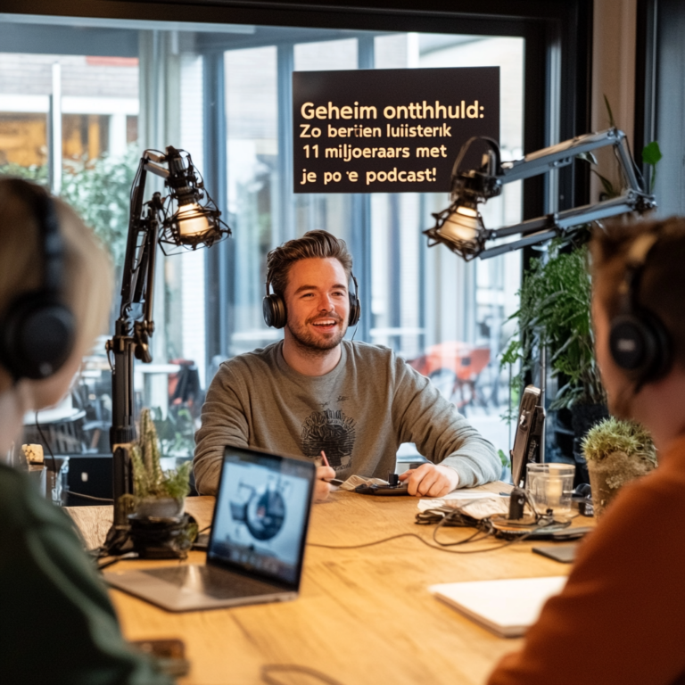 "Geheim onthuld: Zo bereik je 11 miljoen luisteraars met je podcast!"