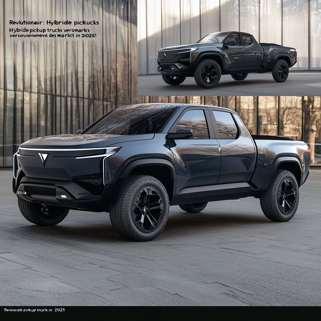 "Revolutionair: Hybride pickup trucks veroveren de markt in 2025!"