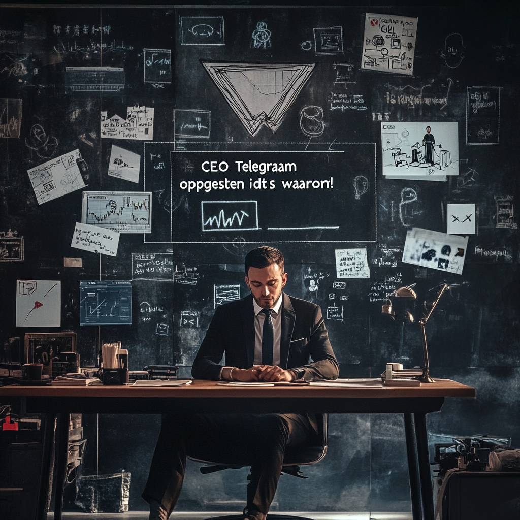 "CEO Telegram opgesloten in cel - dit is waarom!"