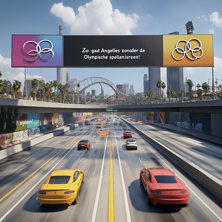 "Zo gaat Los Angeles zonder auto's de Olympische spelen organiseren!"