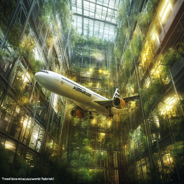 "Treed binnen in de miraculeuze wereld van Airbus' fabriek!"