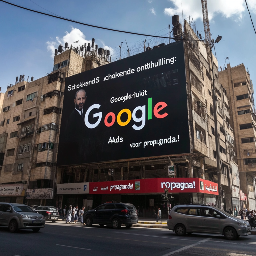 "Schokkende onthulling: Hamas gebruikt Google Ads voor propaganda!"