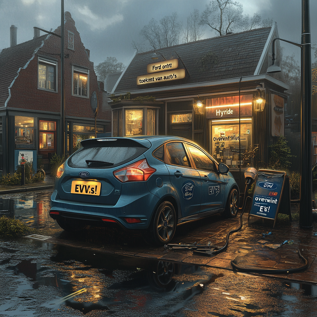 "Ford onthult de toekomst van auto's - Hybride overwint EV's!"