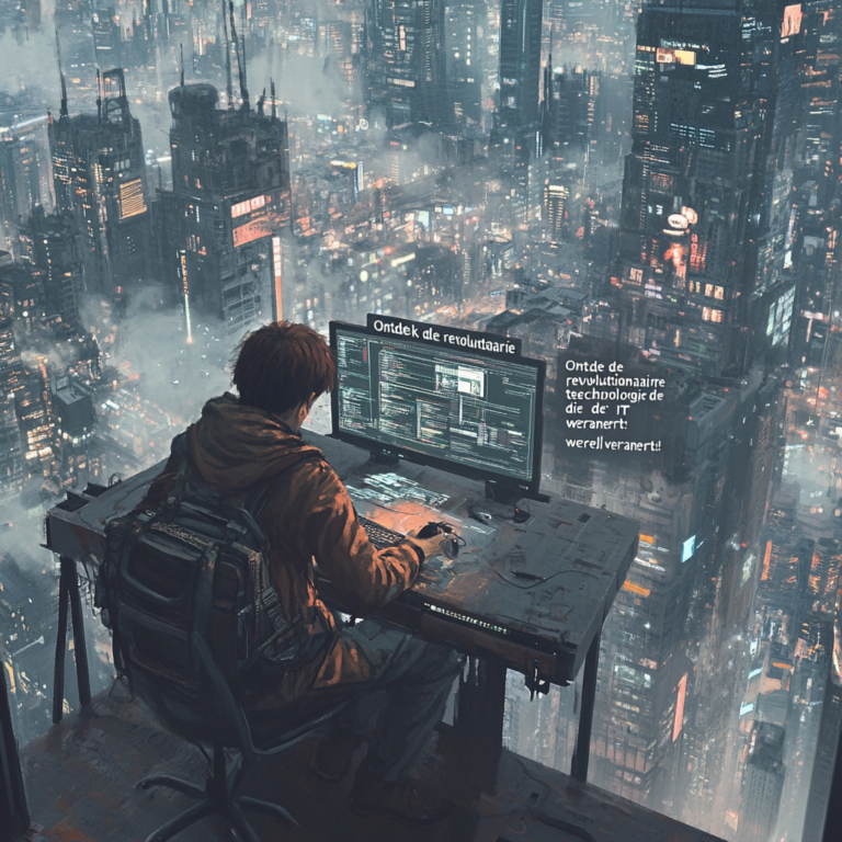 "Ontdek de revolutionaire technologie die de IT wereld verandert!"