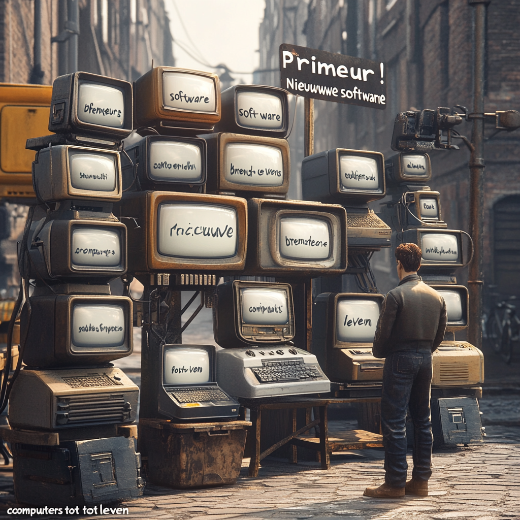 "Primeur! Nieuwe software brengt computers tot leven"