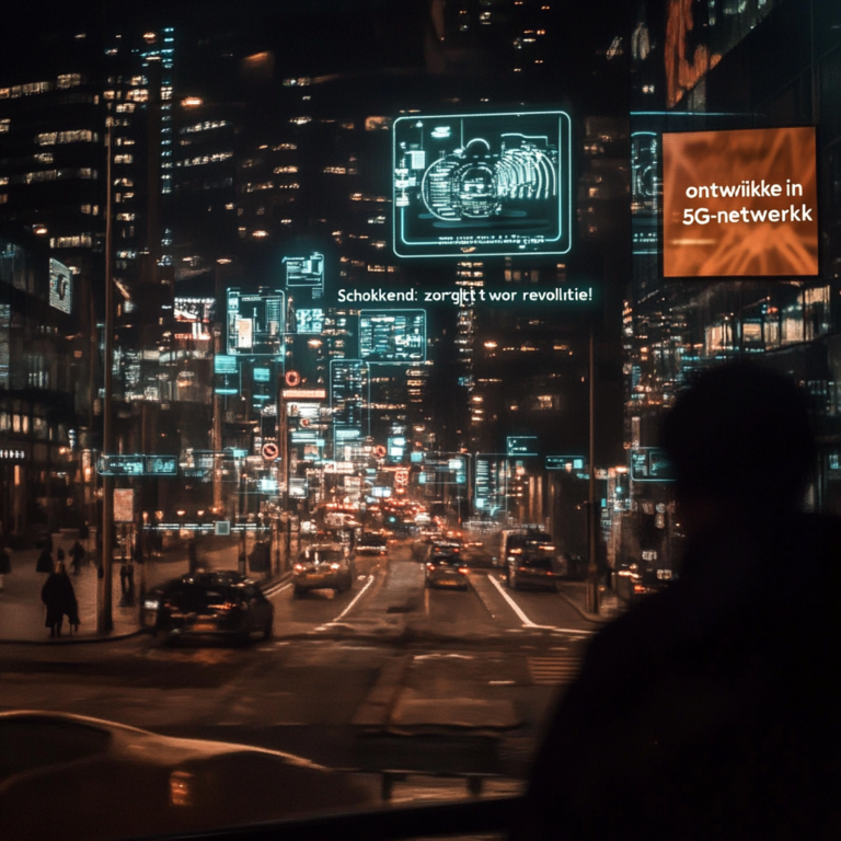 "Schokkend: nieuwe ontwikkeling in 5G-netwerk zorgt voor revolutie!"